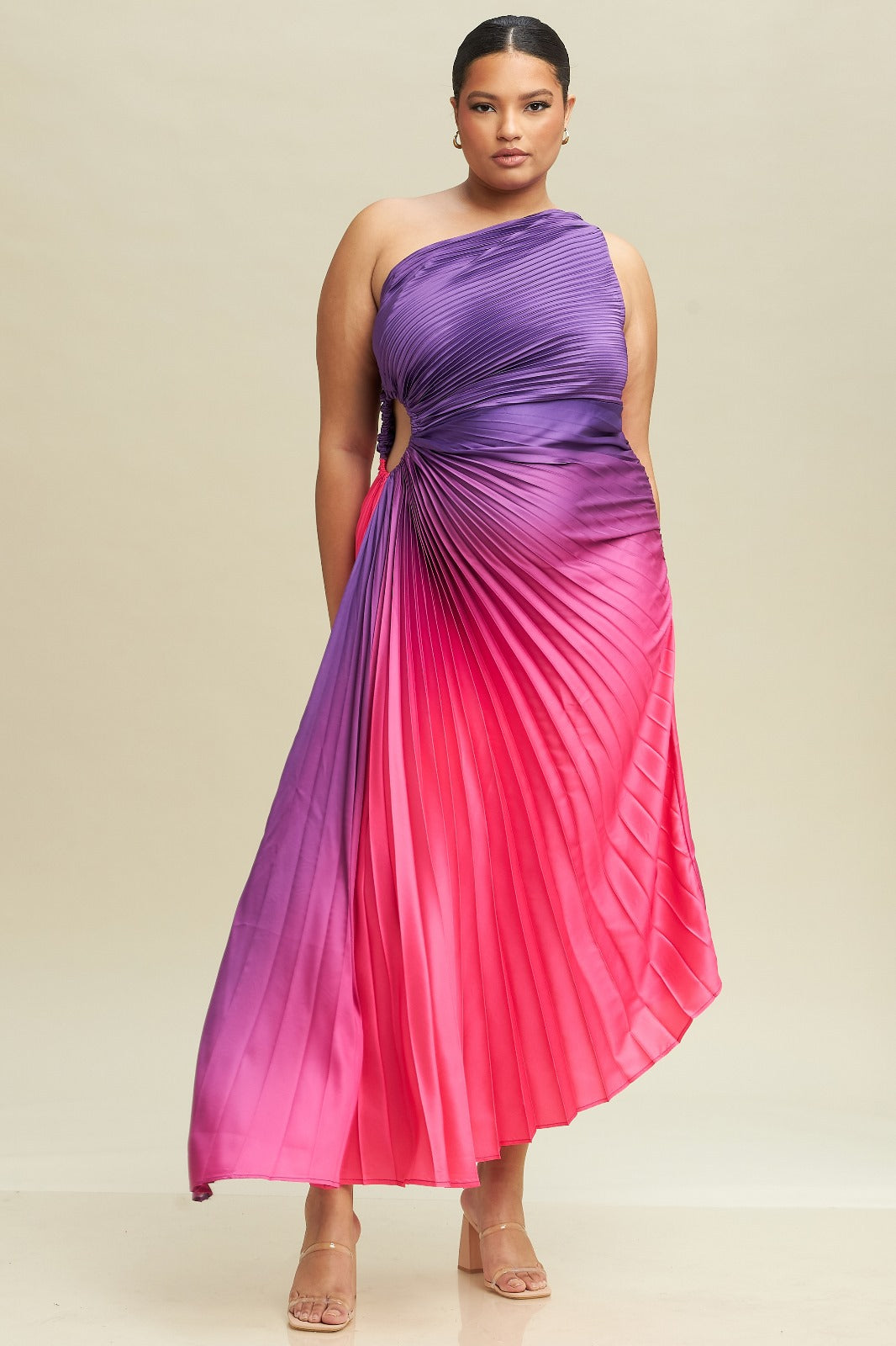 TAURET ASYMETRICAL DRESS