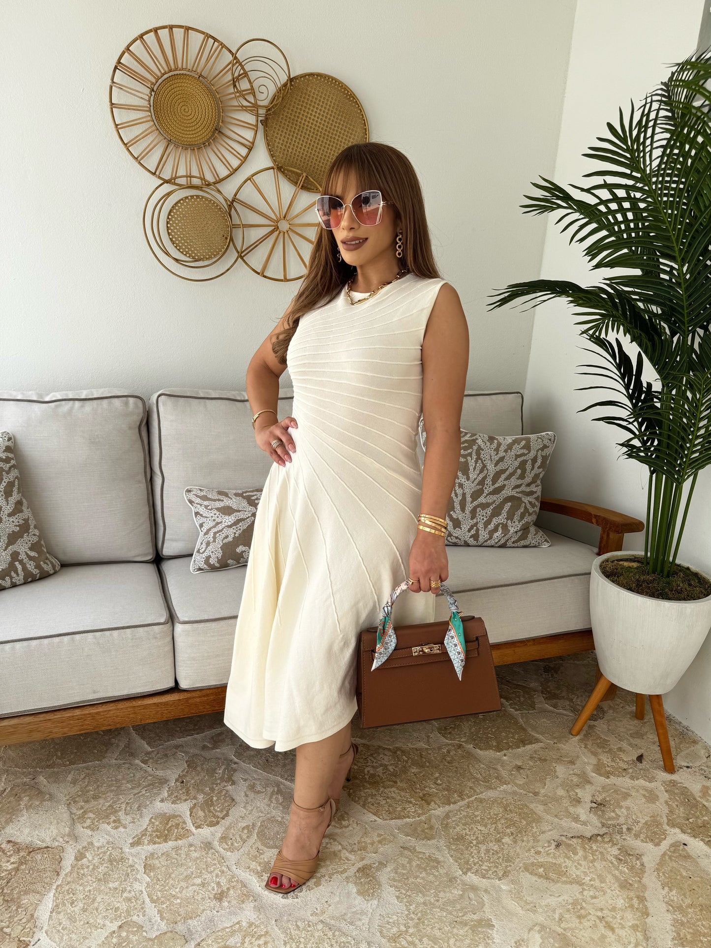 XAIMARIE MIDI DRESS