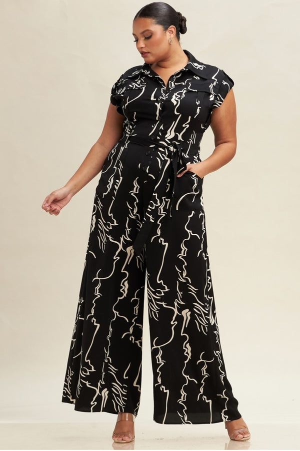 KAREN JUMPSUIT PLUS SIZE