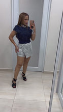 CARMEN SEQUINS MINI SKORT