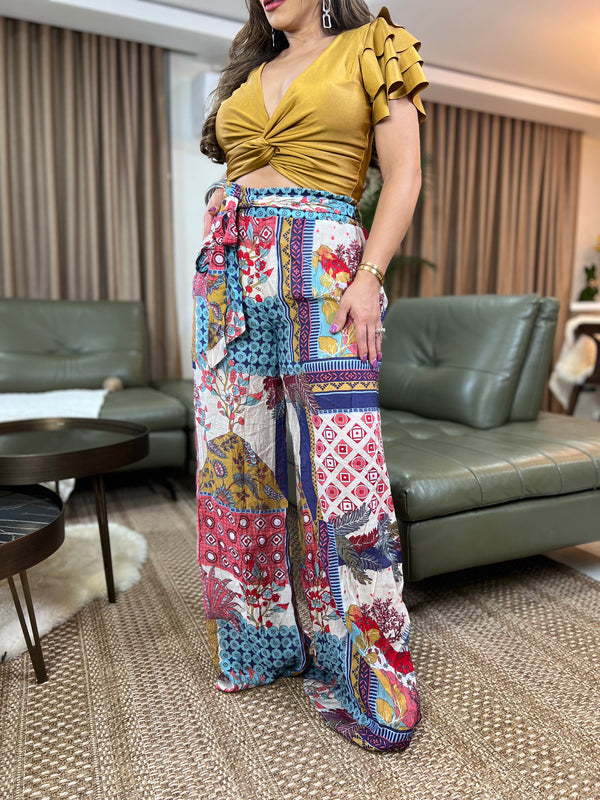 INDIAN WIDE LEG PALAZZO